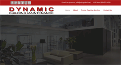 Desktop Screenshot of dynamicbuildingmaintenance.com